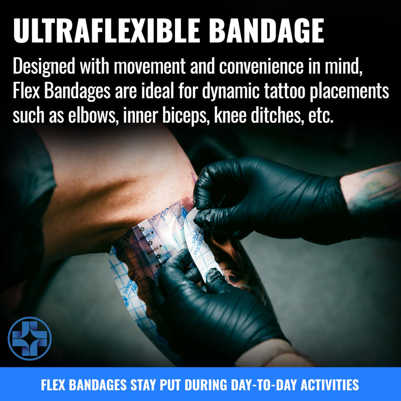 [Australia] - Saniderm Flex Tattoo Aftercare Bandage (New) (3 Sheets, 6 in x 8 in) ‚Äì Convenient, Faster Tattoo Healing and Protection ‚Äì Sterile, Waterproof, Ultra Flexible, Tatoo Aftercare Wrap ‚Äì Matte Finish 6" x 8" (3 Sheets) 