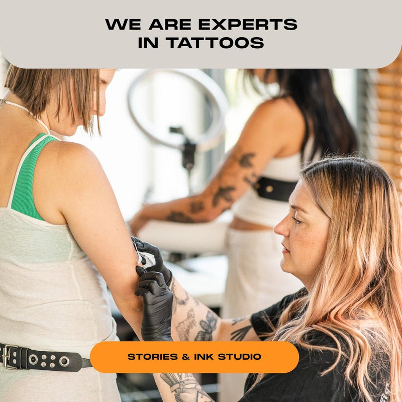 [Australia] - Stories & Ink Tattoo Care | HIGHLIGHTING BODY OIL for healed skin - Refreshes Faded Tattoos for Instant Tattoo Glow, 100 mL / 3.4 Fl Oz 