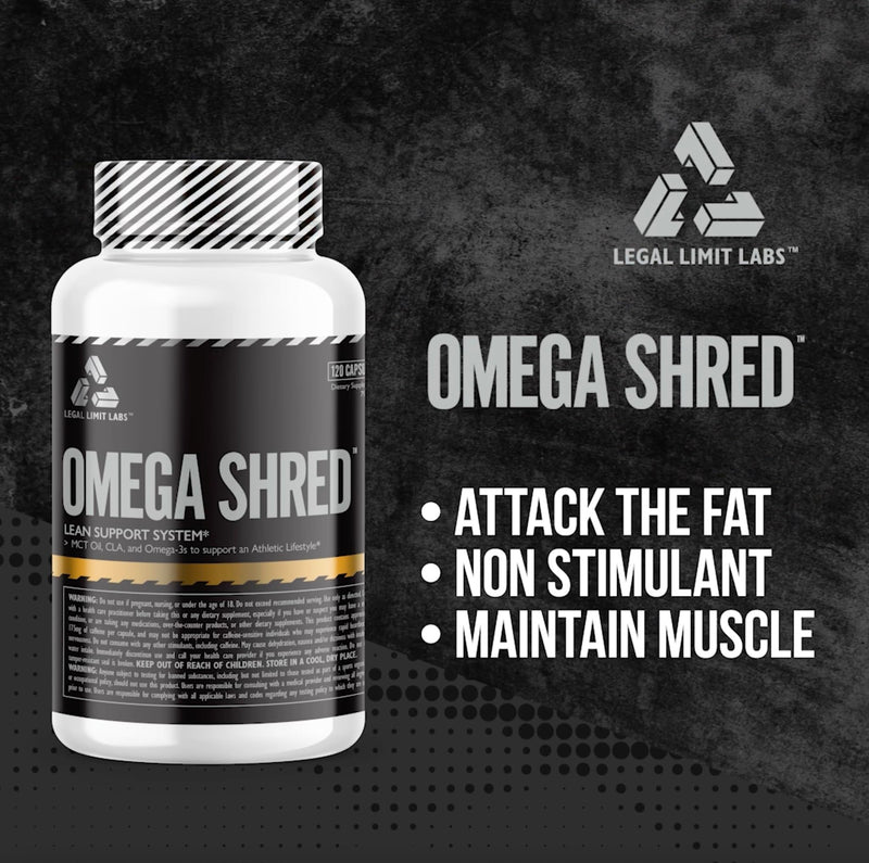 [Australia] - Legal Limit Labs Omega Shreds - MCT, CLA, DHA 