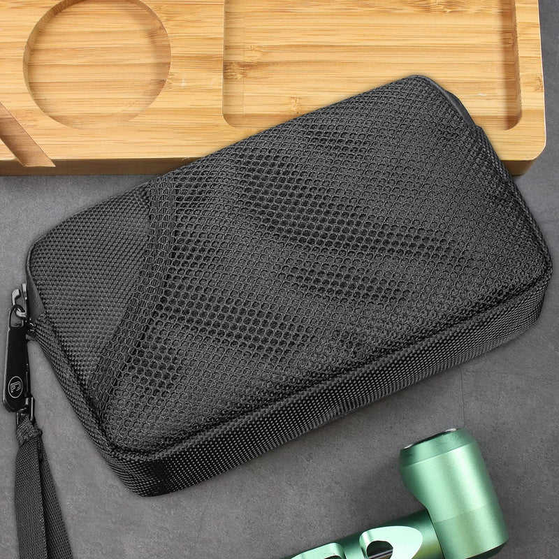 [Australia] - FIREDOG Odor Proof Bags, Smell Proof Pouch Carbon Lined Travel Stash Storage Smellproof Bags (Black, 6.5"x4") Black 