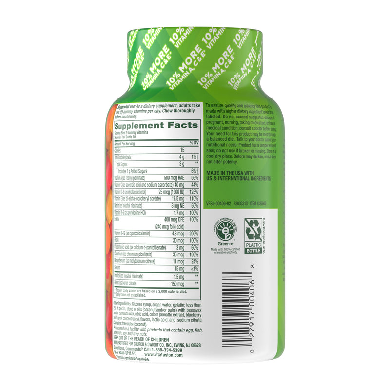 Vitafusion Multivitamin Gummies | 120 Adult Gummy Vitamins 120.0