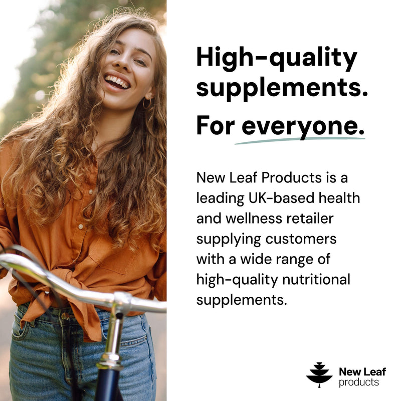 Magnesium Glycinate 4-in-1 Complex 1836mg – 381mg Elemental Per Serving – High-Strength Magnesium with Bisglycinate, Citrate, Malate, Oxide – 120 Vegan Capsules – UK Manufactured by New Leaf 120 count (Pack of 1)