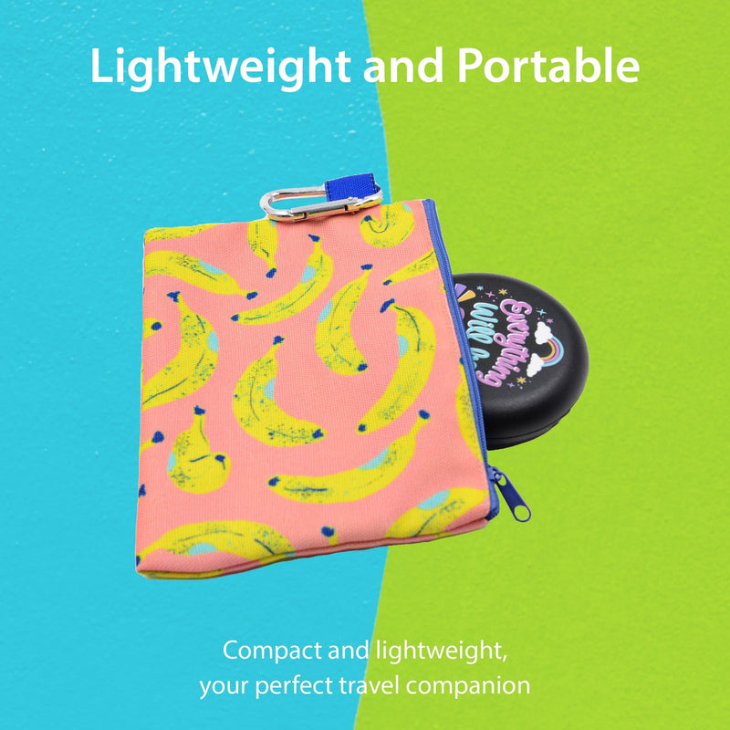 Retainer Case Pizza Party Orthodontic Case With Mirror Compatible with Invisalign Aligner Remover Tool Travel Essentials Gift for Girlfriend Boyfriend Family Kids Friends for Travel School Work One Size White Food