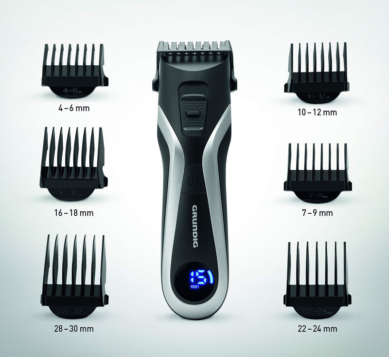 [Australia] - Grundig MC 8840 hair and beard trimmer, battery/mains cutting length up to 18 mm single 