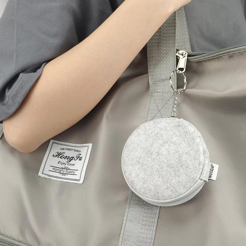 6PCS Weekly Pill Organizer 6PCS 7 Day 3 Times a Day INVODA Large Daily Pill Cases for Pills Vitamin Fish Oil Supplements Container (Group+Light Grey Bag 3PCS) Group+3bag