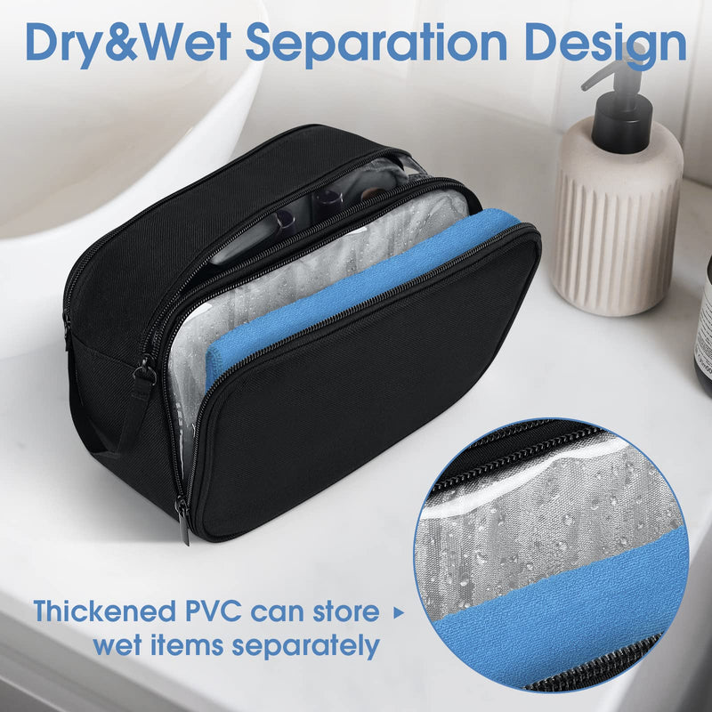 Toiletry Bag for Women, Men Travel Bag Toiletry, Toiletries Bag for Travel Business Trips and Camping