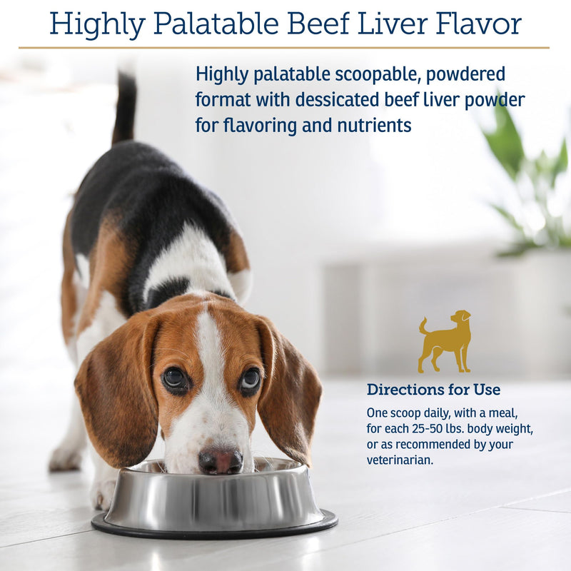 Rx Vitamins Essentials for Dogs - Daily Vitamins & Minerals - 8 oz | with Blue Spirulina, Kelp Powder, & Milk Thistle for Dogs - Complete Canine Vitamins and Essential Minerals Powder New Label