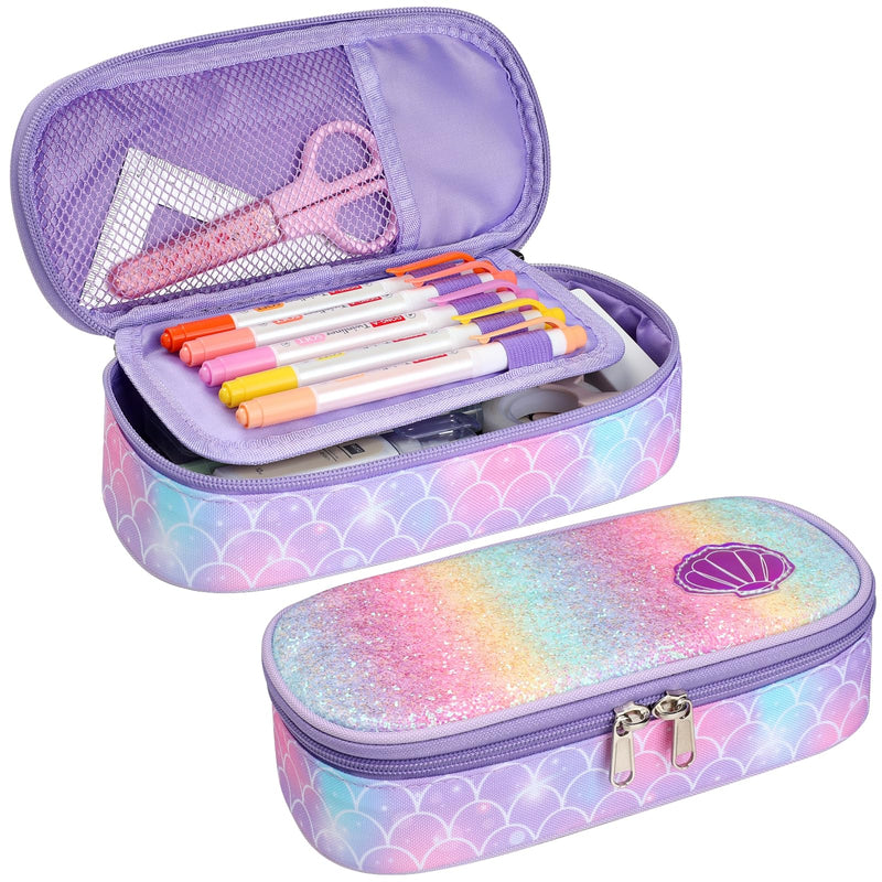 Bagseri Dance Bag for Girls - Ballet Bag for Girls Large Capacity Pencil Pen Case-Cute Pencil Case for Girls Kids Bundle