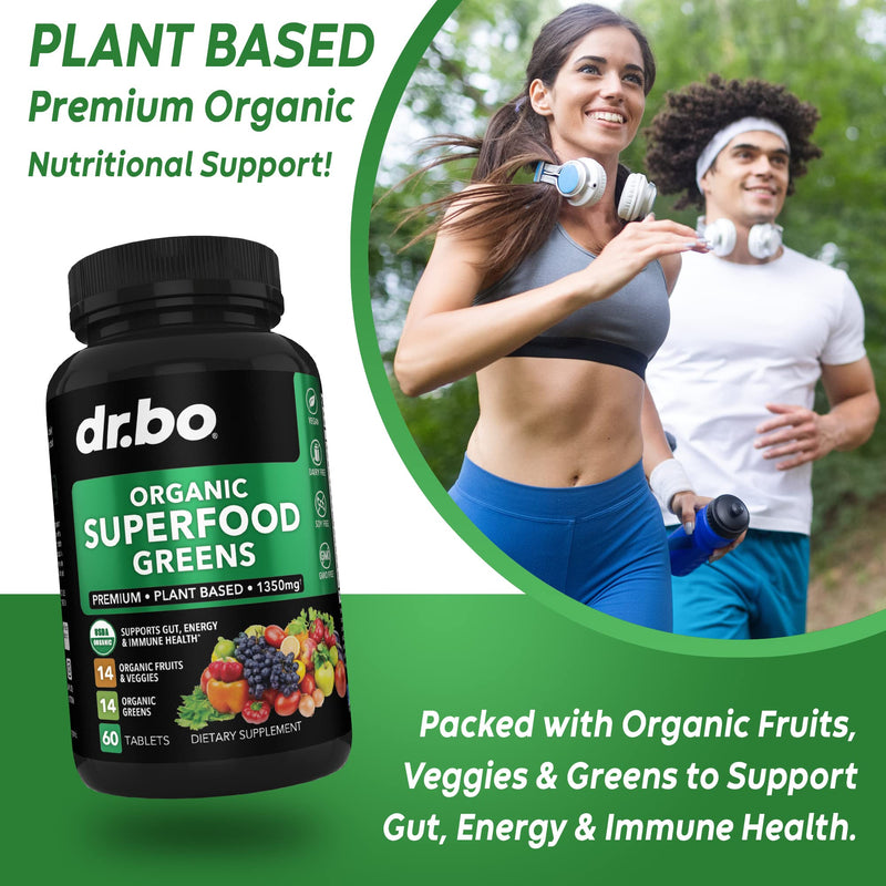 Womens Multivitamin Mineral Supplement- Organic Superfood Greens & Fruit Supplements - Women Energy Vitamin Magnesium & Zinc - Daily Super Food Fruits and Green Veggies Tablets Plus Vegetable Foods