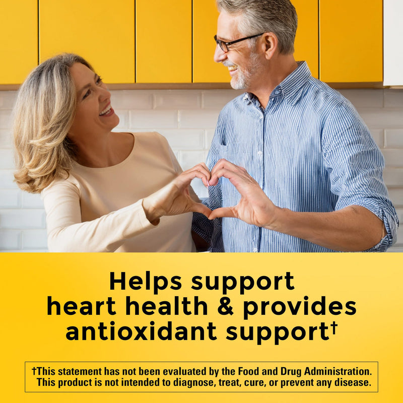 [Australia] - Nature Made CoQ10 200mg per Serving with Black Pepper Extract for Enhanced Nutrient Absorption, Heart Health Support, 60 Softgels, 30 Day Supply 