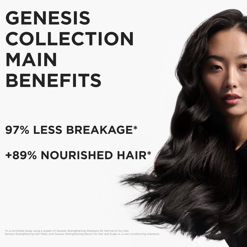 Kerastase Genesis Hair Serum | Daily Strengthening Treatment for Weak or Damaged Hair | Nourishes and Reinforces Hair | Anti-Breakage | Silicone-Free | For Weakened Hair | Serum Fortifiant 1 Fl Oz