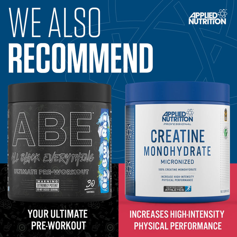 Applied Nutrition Bundle: BCAA Powder 450g + Lifestyle Water Bottle 1000ml | Branched Chain Amino Acids BCAAs Supplement, Intra Workout & Recovery (450g - 32 Servings) (ICY Blue Raz) ICY Blue Raz