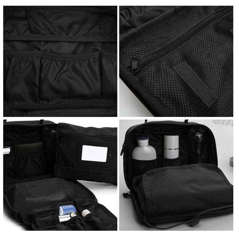 SMONT Men's toiletry bag Black and brown Excluding MOLL bundle items