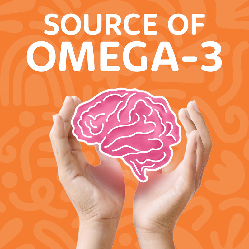 Seven Seas Haliborange Multivitamins and Omega-3 Orange Softies 30ct