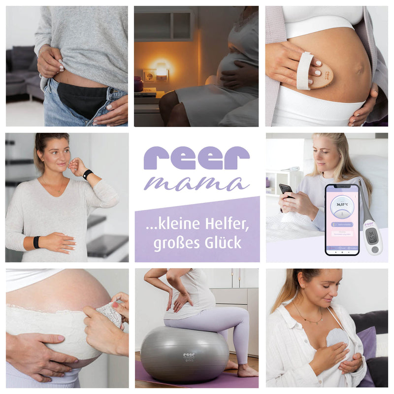 [Australia] - reer mama exercise ball for pregnant women - with exercise instructions and pump, anti-burst material 
