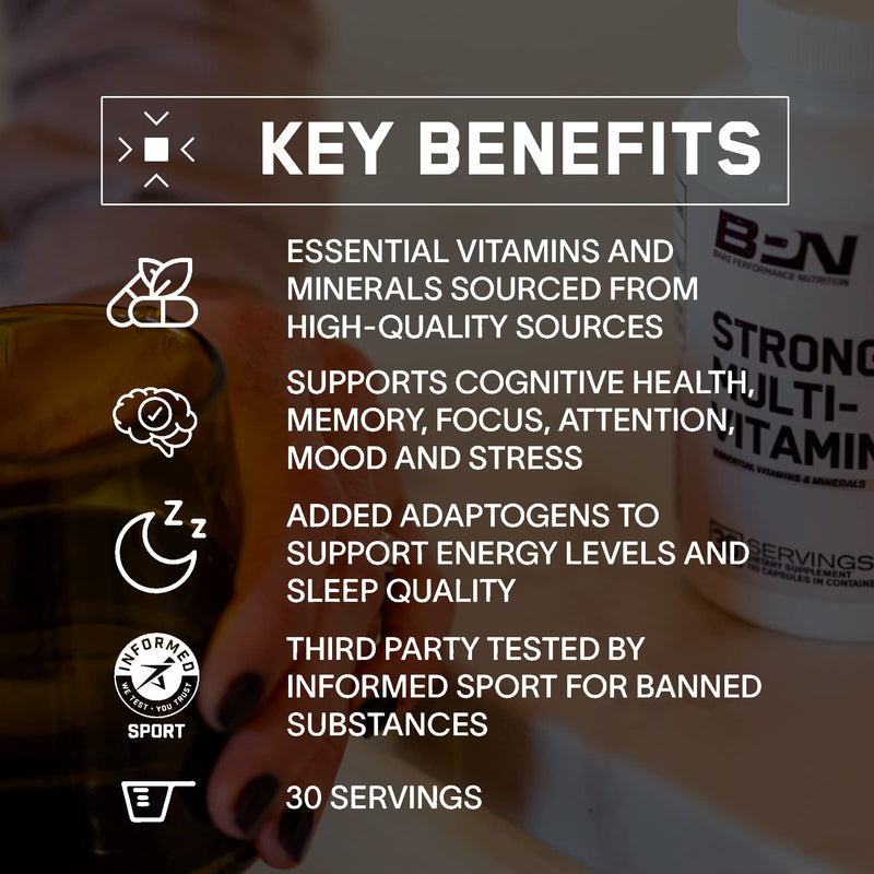 BARE PERFORMANCE NUTRITION BPN Strong Multi-Vitamin & Strong Joints Bundle