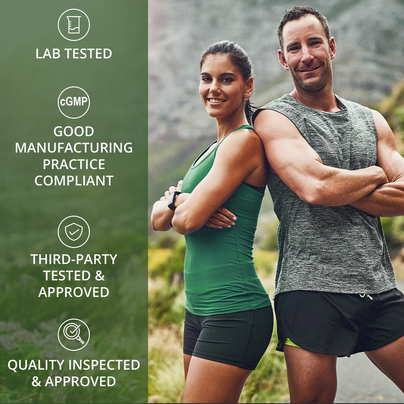 Peak Performance Advanced HMB Supplement. 1000mg of Pure HMB Per Serving | Calcium Beta-Hydroxy Beta-Methylbutyrate | For Muscle Building, Strength, Recovery & Lean Mass for Men & Women | 60 Capsules