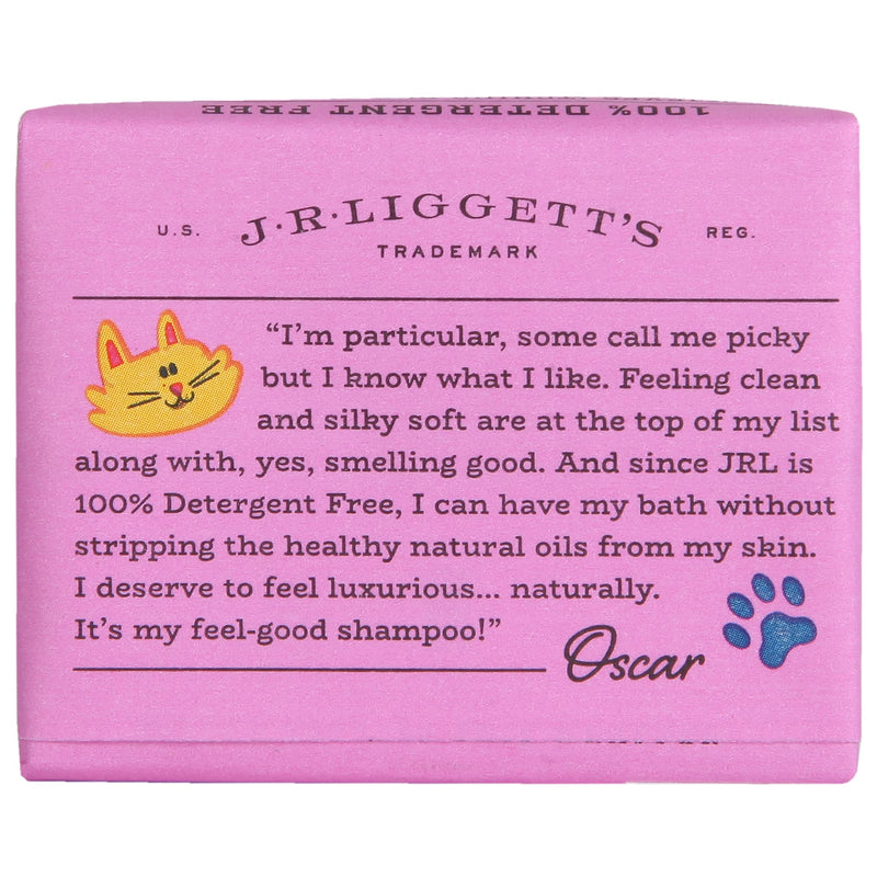 J·R·LIGGETT'S Cat Hair Shampoo Bar Great for Sensitive Skin | Relieves Dry, Itchy Skin | Hypoallergenic Formula and Biodegradable | 100% Detergent-Free, 100% Ecologically Correct, Non-GMO, 3.5 oz. Cat Shampoo Bar - PawsPlanet Australia