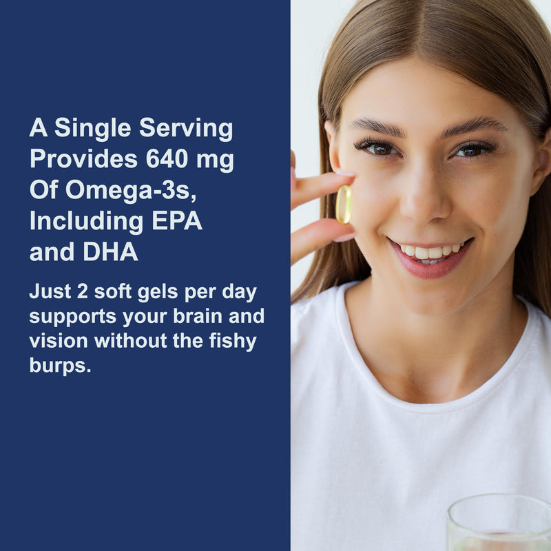 [Australia] - Carlson Labs - Super DHA 500 mg. - 180 Softgels 