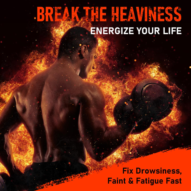 [Australia] - Powerful Salts Boosts Energy, Potent Salts Wake Up for AthletesÔºåActivate Before Smelling,Suitable for Athletes Powerlifting, Hockey, Fitness, Football, Provide Energy-5851 Black 