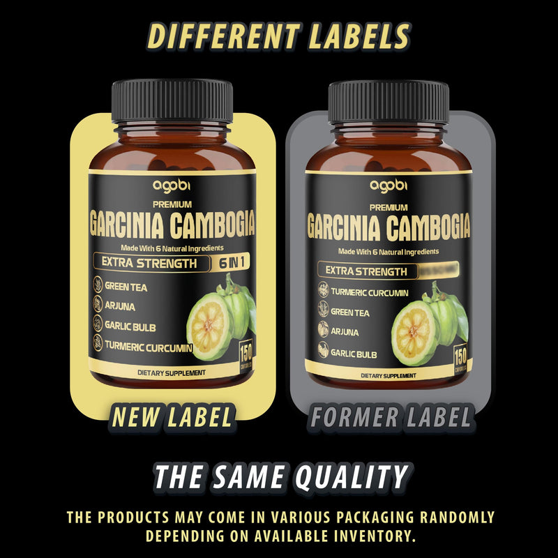 [Australia] - Premium Garcinia Cambogia 20:1 Extract Capsules 8550 mg - with Green Tea, Arjuna, Garlic, Turmeric, Black Pepper - Body Health & Immune Support Supplement - 1 Pack 150 Caps for 5 Months 