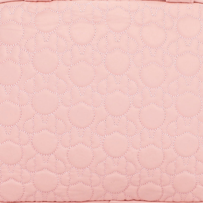 Disney Minnie Mouse Head Pattern Adult Hanging Cosmetic/Toiletry Bag
