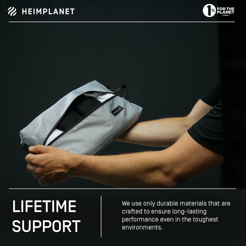 HEIMPLANET Original | HPT Carry Essentials - PACKING CUBES | Set of 3 Packing Organizers | 1x 4L Volume and 2x 2L Volume | Supports 1% for The Planet