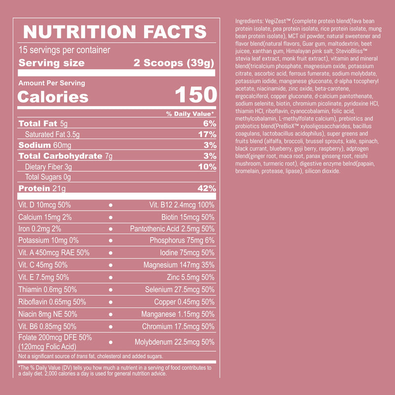 [Australia] - UpNourish Strawberry Banana Vegan Protein Powder 54 Superfoods Powder,1.5 Billion CFU Probiotics 21g Plant Based Protein,No Sugar No Dairy No GMO Dairy Free,Meal Replacement Shake Keto-Friendly Low-Carb Diet,15 Servings 