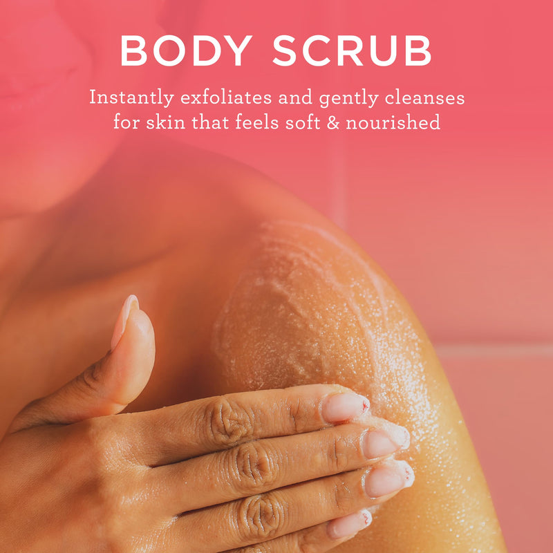 MIX:BAR Vanilla Bourbon Sugary Body Scrub for Women, Exfoliating & Cleansing with Niacinamide, Panthenol & Vitamin C, Paraben Free, Vegan, 10oz
