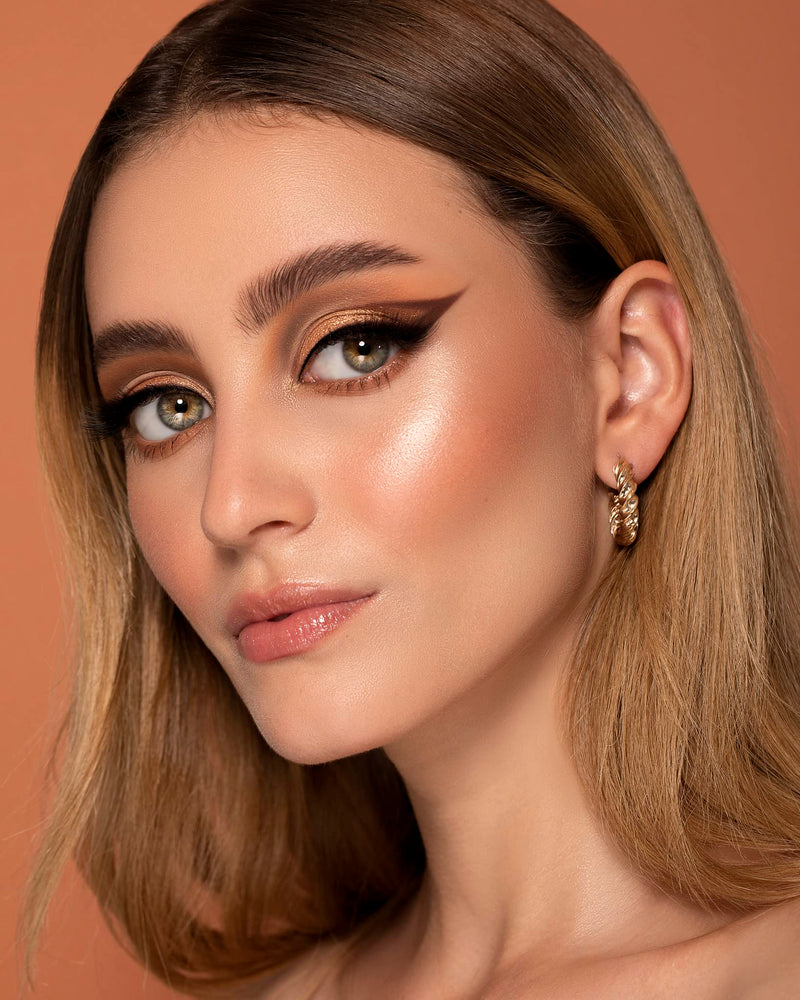 [Australia] - Sigma Beauty GlowKissed Highlight Palette | Highlighted Warm Tones | Glow Vibes, Mirror Included GlowKissed Palette 2.18 Ounce (Pack of 1) 