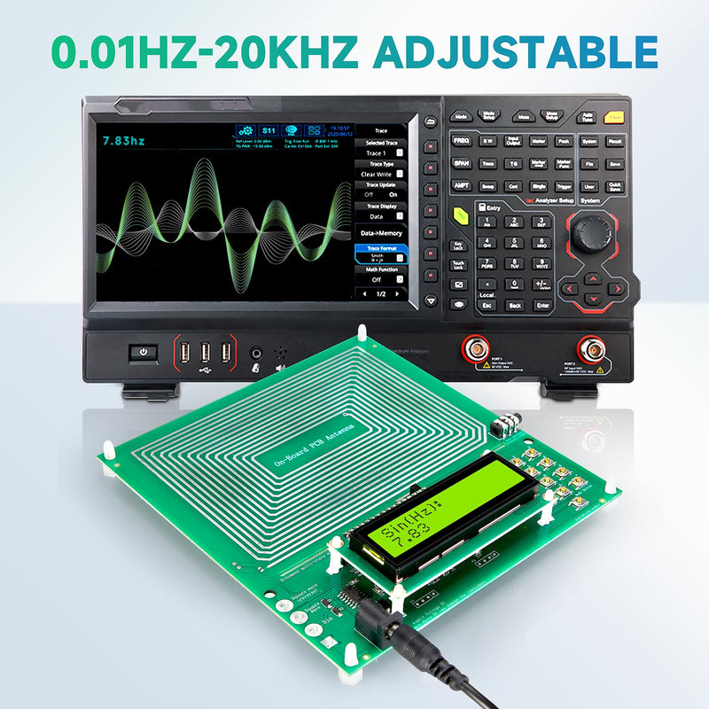 [Australia] - 7.83Hz Nature Sleep Aid & Healing Frequency Device | Adjustable Schumann Resonance Generator (0.01Hz-200KHz) for Stress Relief, Relaxation, Meditation, Yoga | USB Powered 