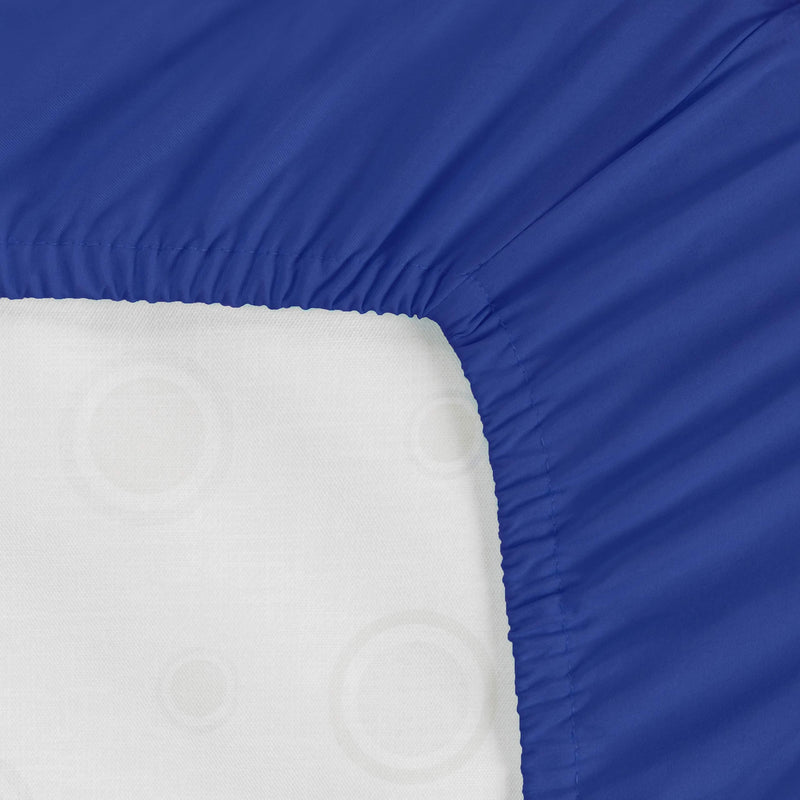 [Australia] - Everyday Kids 2 Pack Fitted Boys Crib Sheet, 100% Soft Breathable Microfiber Baby Sheet, Fits Standard Size Crib Mattress 28in x 52in, Nursery Sheet - Rescue/Blue 2 Pack - Rescue/Blue 