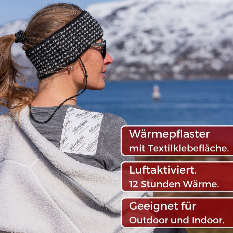 [Australia] - THERMOPAD back warmer - THE ORIGINAL: Heat patch for the back I 12 hours of heat I Ready-to-use heat pads, suitable as neck warmers, shoulder warmers & kidney warmers 30 pieces 