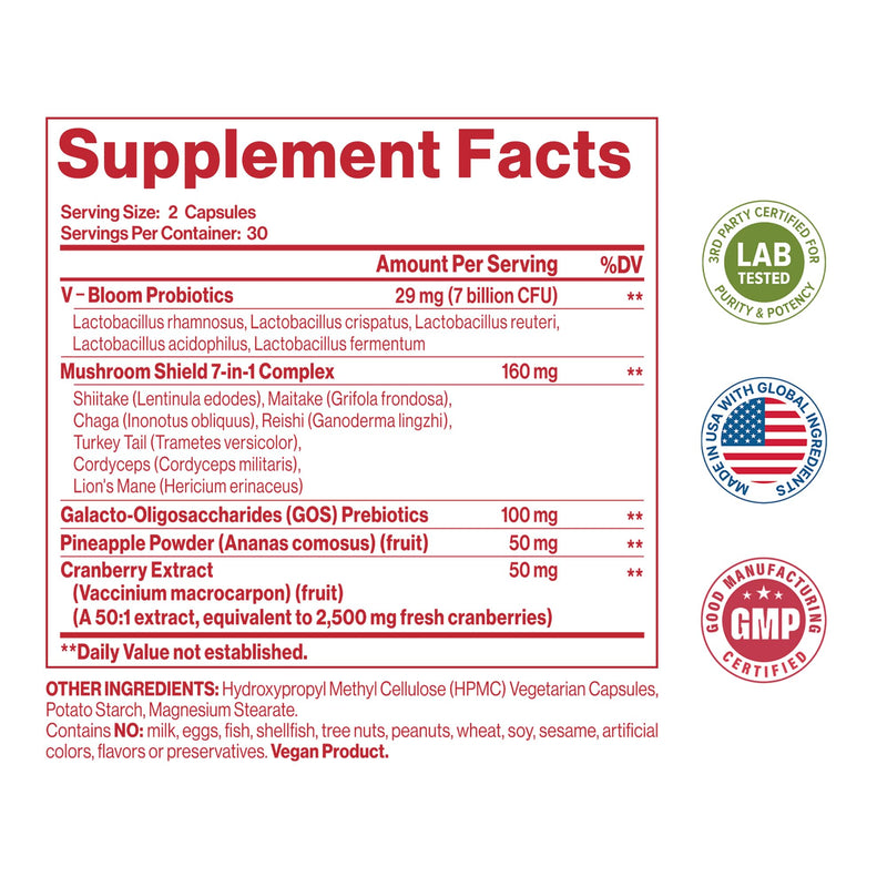 HerAure Vaginal Probiotics for Women - PH Balance,Yeast Balance,2pcs x60CT | Healthy Vaginal Odor, Vaginal Flora,Women Probiotics and Prebiotics, Immune Support - Prebiotics & Lactobacillus Probiotic 120 Count (Pack of 1)
