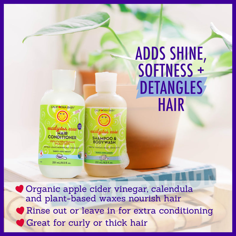 [Australia] - California Baby Conditioner - Eucalyptus Ease - 8.5 oz by California Baby 