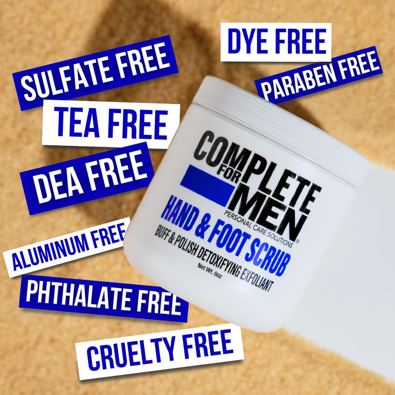 [Australia] - Hand and Foot Scrub: Exfoliating Feet, Hand Exfoliant, Sugar Scrub for Dry Skin, Moisturizing Rough Skin Remover, Ideal for Hands and Feet Care, Scrub for Men 