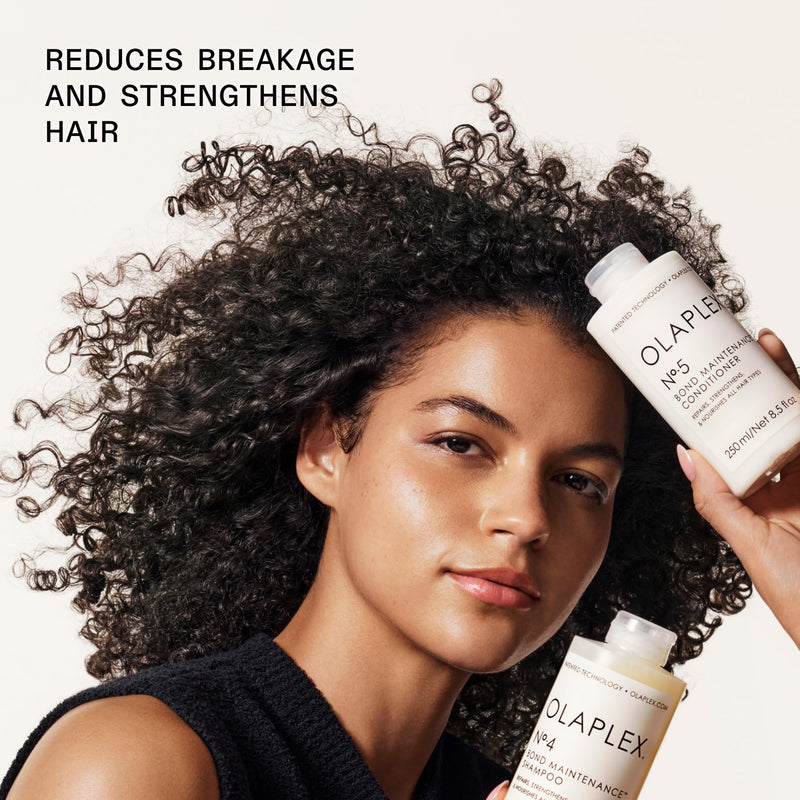 Olaplex N°.5 Bond Maintenance™ Hair Strengthening Conditioner: Repairs Damage & Defend Against Future Breakage | Reduce Frizz | For Coily, Curly, Straight, and Wavy 250 mL / 8.5 Fl Oz