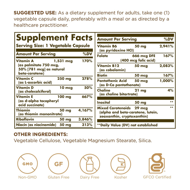 Solgar - Vitamins Only Vegetable Capsules 90 Count 90 Count (Pack of 1) No Color