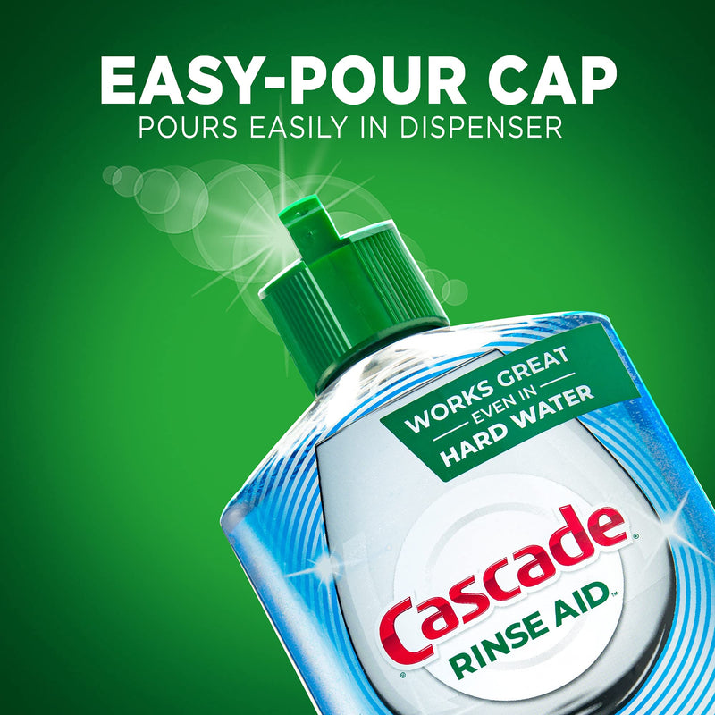 [Australia] - Cascade Platinum Dishwasher Rinse Aid, 8.45 fl oz (Packaging May Vary) Unscented 8.45 Fl Oz (Pack of 1) 