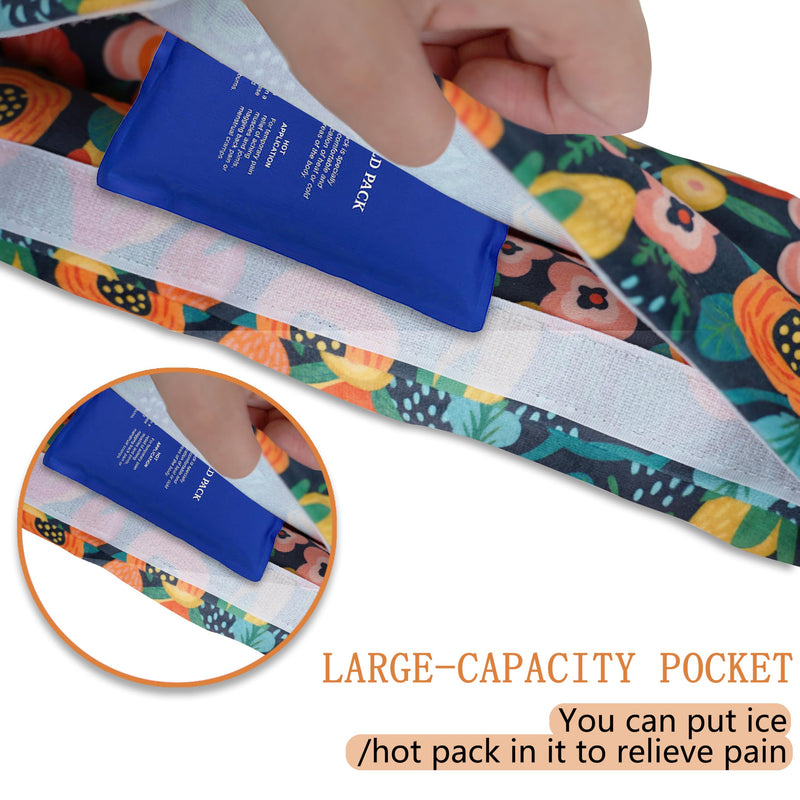[Australia] - Mastectomy Pillow, Post Heart Surgery Seatbelt Pillow Csection Pillow Port Pillows for Chemo Patients Seatbelt Hysterectomy Pillow for Car, Pacemaker Protector Breast Cancer Seat Belt Gifts for Women Black Orange 