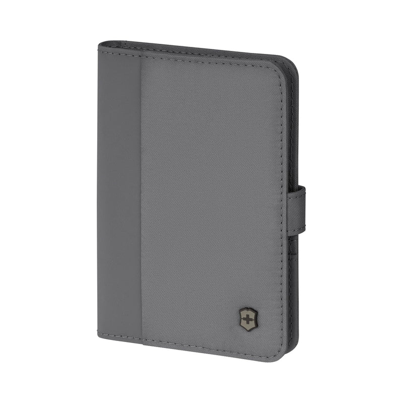 Victorinox Travel Essentials, Passport Holder with Card Slots, Coin Pocket and RFID - Frost Gray