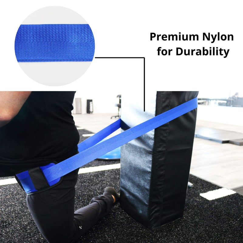[Australia] - Extremity Mobilization Belt, Strap, Band Intended for Physical Therapy, Rehab, Stretching, Manual Traction, and Mobility with Pad 
