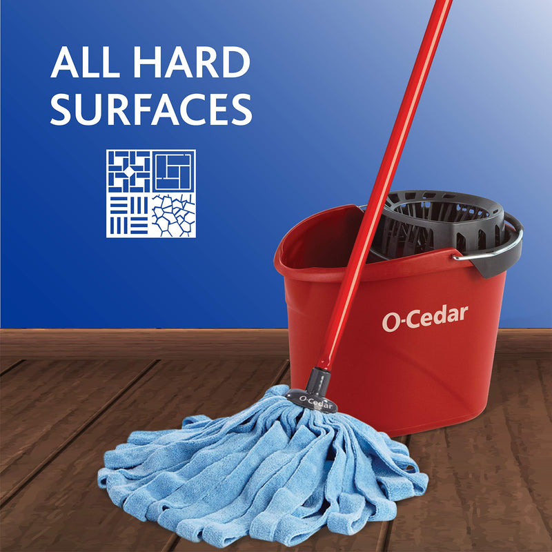 [Australia] - O-Cedar Microfiber Cloth Mop Refill, Blue 1 Count (Pack of 1) 
