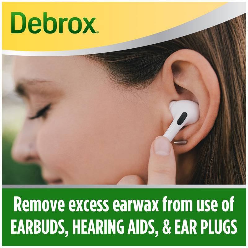 [Australia] - Debrox Ear Wax Removal Drops, Gentle Microfoam Ear Wax Remover, 0.5 Fl Oz 