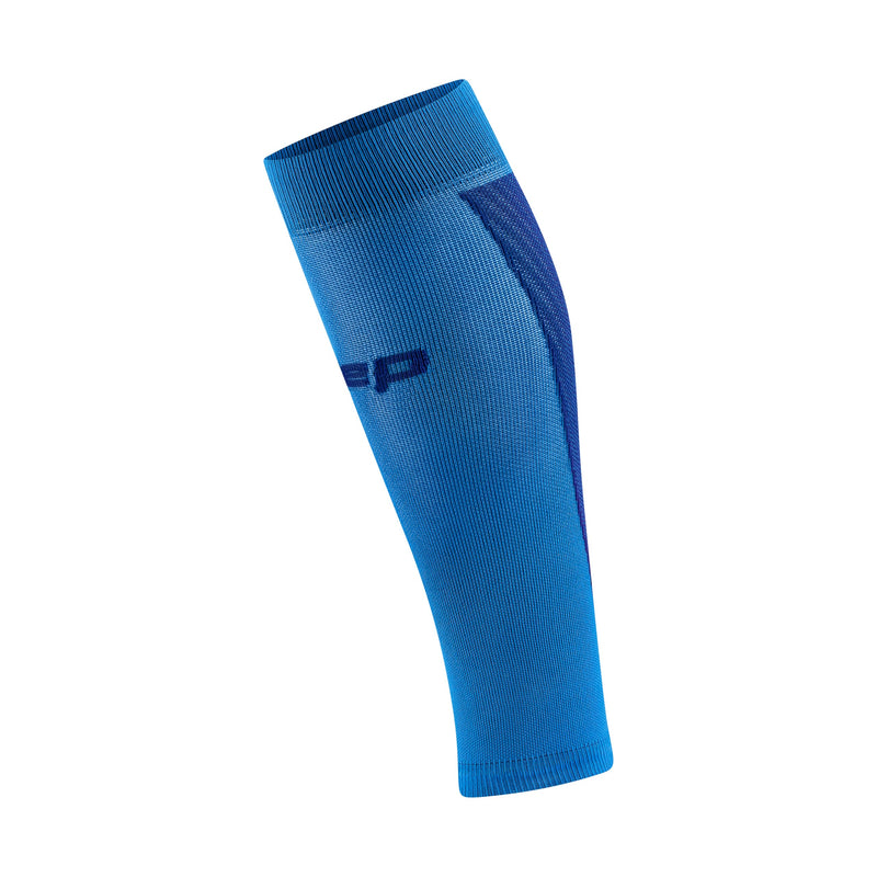 CEP Mens Core Run Ultralight 20-30 mmHg Calf Sleeves – Performance Compression Support, Quick-Dry for Running Blue/Dark Blue Medium