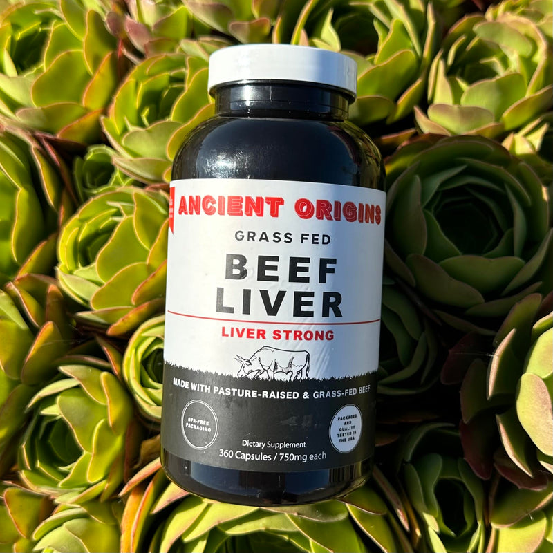[Australia] - Grass Fed Beef Liver Capsules, Supports Energy Production, Cleansing, Digestion, Immunity and Full Body Wellness, Non GMO, Freeze Dried Liver Support Supplement, 360 Capsules 