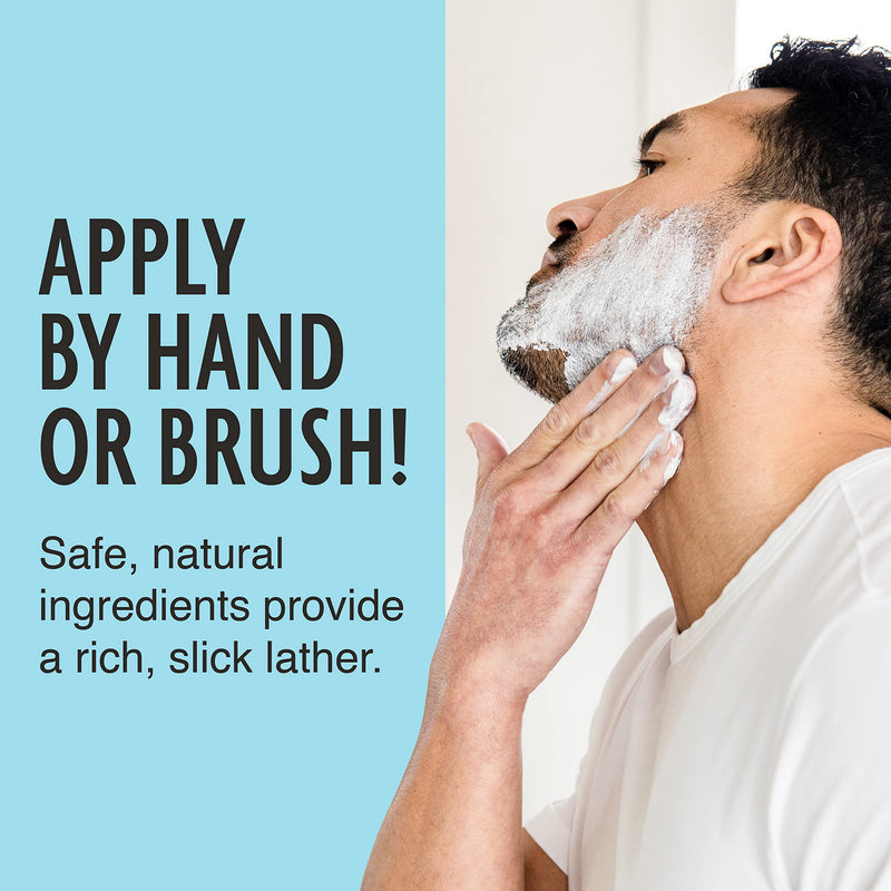 [Australia] - Pacific Shaving Company Clean Shaving Cream - Shea Butter + Vitamin E Shave Cream for Hydrated Sensitive Skin - Clean Formula for a Smooth, Anti-Redness + Irritation-Free Shave Cream (7 Oz, 2 Pack) Unscented 14 Ounce (Pack of 1) 