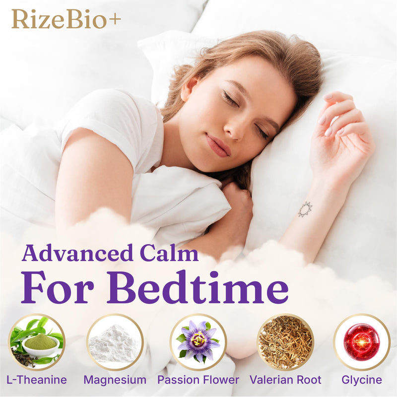 Bedtime Gummies for Adults - L- Theanine, Magnesium, Valerian Root & Passion Flower - Supports Relaxation & Sleep Support - Vegan - 60 Gummies (30 Servings)