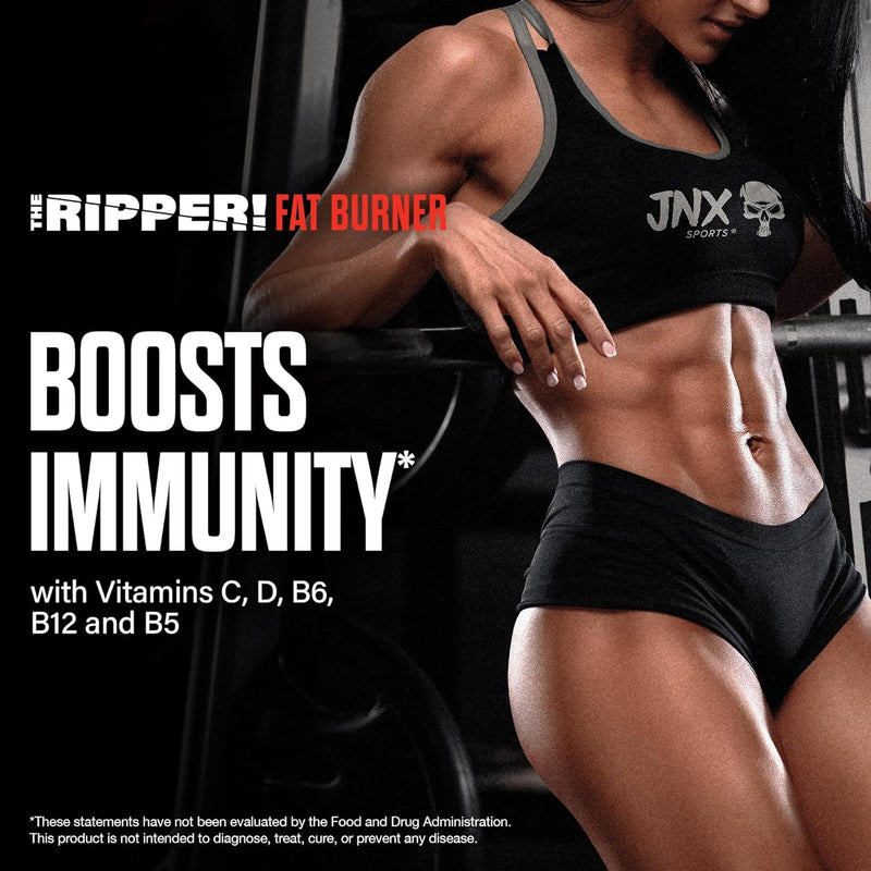JNX The Ripper – 30 Servings | High-Performance Pre-Workout Powder with Metabolism Support & Energy Boost (150 g, Lime) 150 g